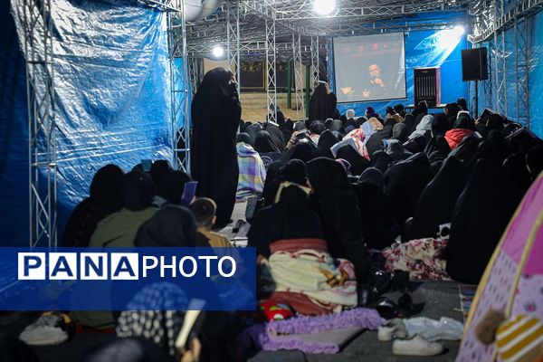 مراسم احیا شب بیست و سوم در نورالشهدا البرز