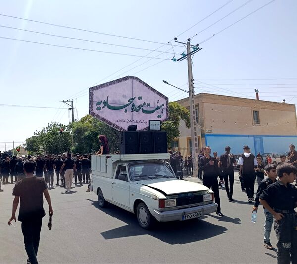 سوگ عاشورا در تربت حیدریه 