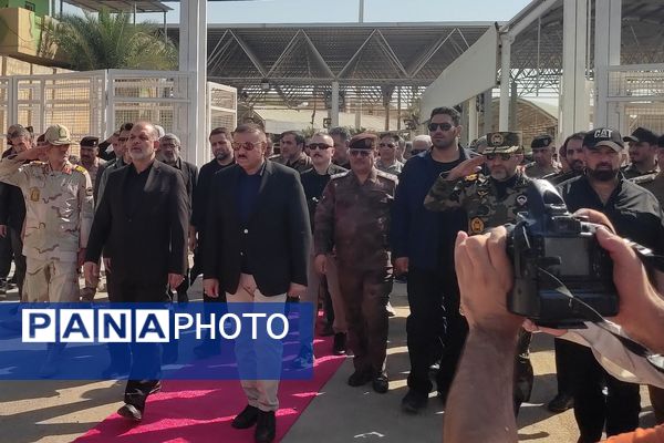 بازدید وزرای ایران و عراق از آمادگی مرزهای مشترک 