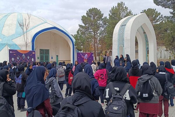 برگزاری اردو تمشک دختران  شهرستان شهریار