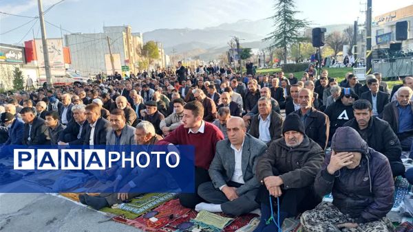 اقامه نماز عید فطر در یاسوج