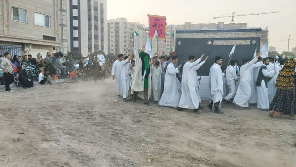 نمایش بازسازی واقعه غدیر در قم