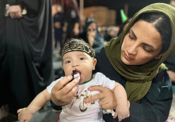 جلوه تاسوعای حسینی در شهر کره‌ای سرچهان