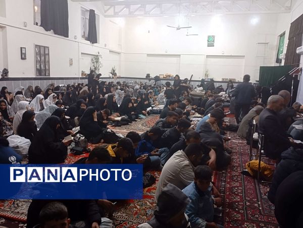 مراسم احیای شب بیست و سوم ماه رمضان در شهر تیتکانلو