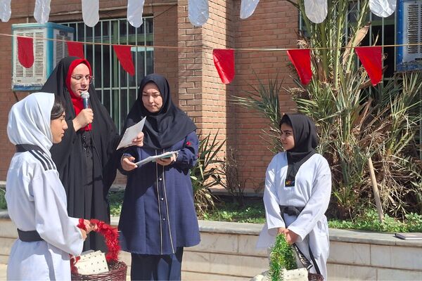 برگزاری المپیاد ورزشی در مدرسه نمونه دولتی ارشاد قرچک