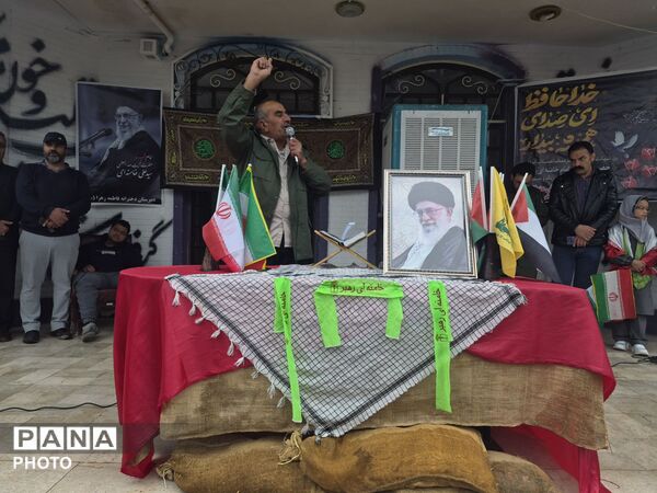 اجتماع کم‌نظیر مردم ارژن در روز قدس