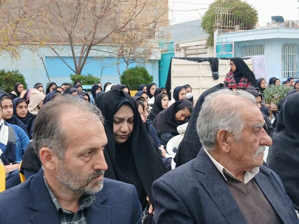مراسم شهادت حضرت ام البنین در دبیرستان فاطمیه 