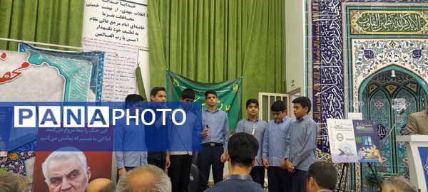 محفل انس با قرآن در شهرستان خلیل‌آباد