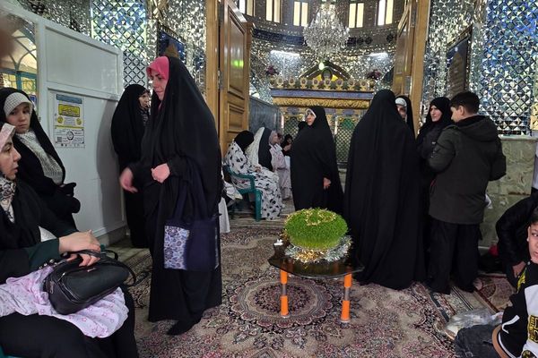 جشن نیمه شعبان در امامزاده عمادالدین رباط‌کریم
