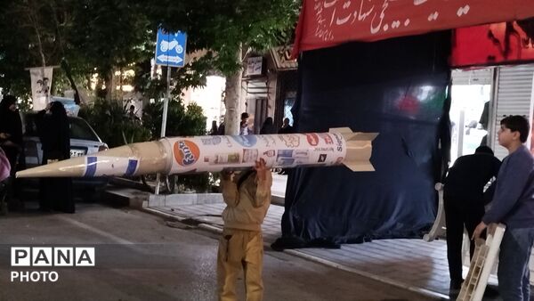 هشتاد و پنجمین شب از شب های مقاومت نیشابور در قاب پانا 