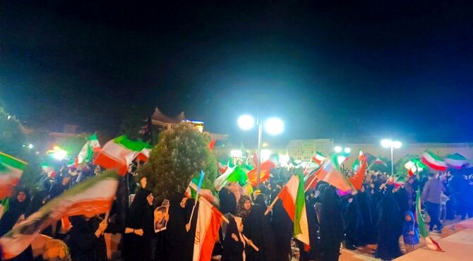 استمرار حضور مردم در اربعین پرچمدار حق در زرقان 