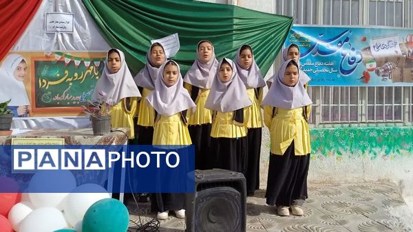 نوگلان کلاس اولی روستای فدافن ، اولین روز مدرسه را جشن گرفتند