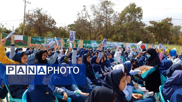 آیین شور عاطفه‌ها در دبستان ضحی ۲ شهرستان شیروان