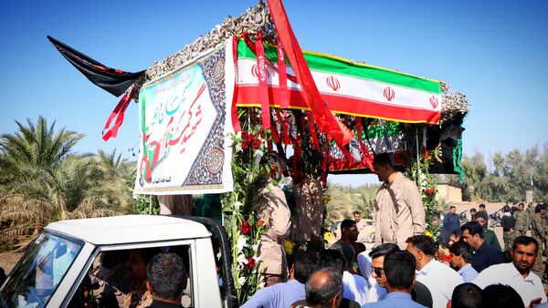 تشییع پیکر مطهر شهید گمنام در روستاهای شهرستان ریگان
