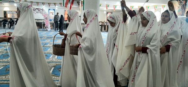 جشن تکلیف دختران دانش‌آموز پارسیان