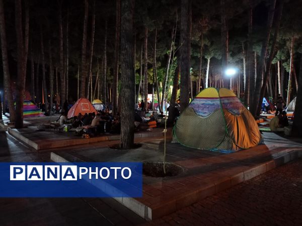 تابستان و شور و شوق مسافران در کاشمر