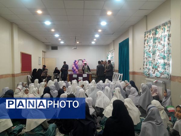 جشن عاطفه ها در هنرستان بنت الهدی صدر و دبستان حضرت آسیه (س) شهر رباط‌سنگ