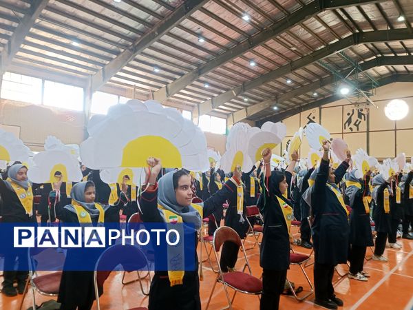 تجدید عهد پیشتازان شهرستان قدس با آرمان‌های انقلاب اسلامی و مقاومت