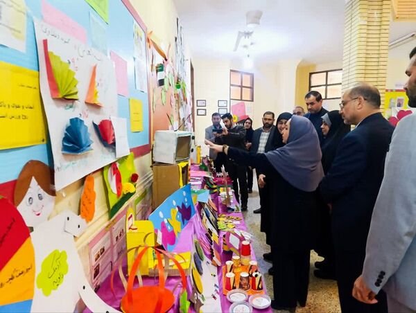 حضور معاون آموزش ابتدایی وزارت در حمیدیه