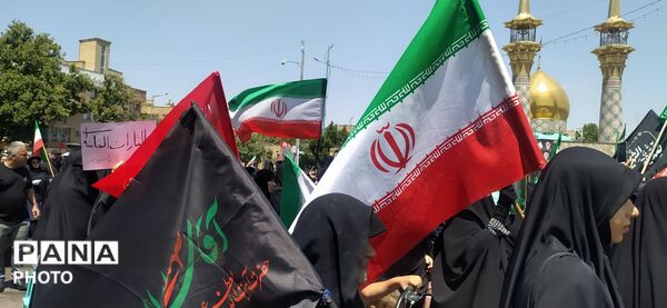 همدان میزبان عزاداران رهبر شهید ایران 