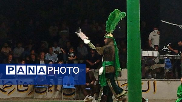 اجرای تعزیه شهادت حضرت علی اکبر(ع)