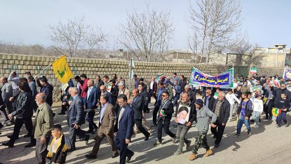 راهپیمایی 22 بهمن در قالب دوربین پانا سپیدان