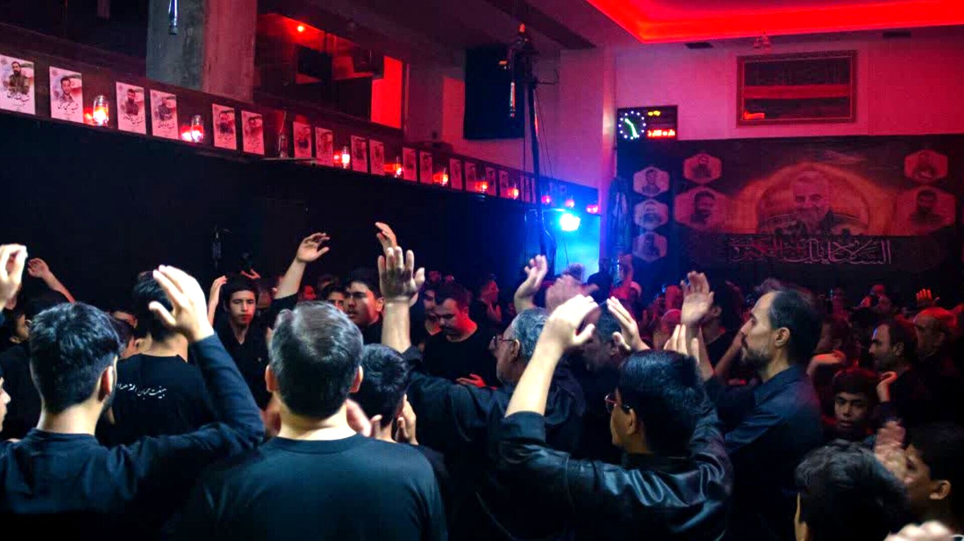 شور عزای حسینی در مساجد مشهد 