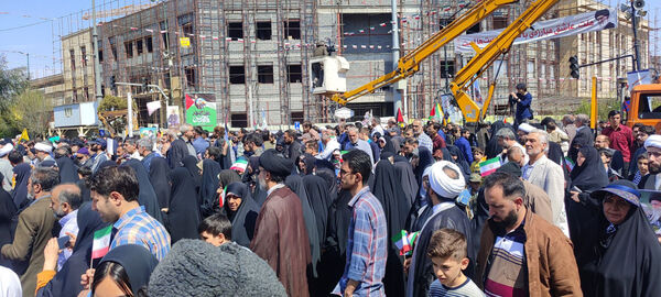 جلوه هایی از راهپیمایی روز جهانی قدس در قم