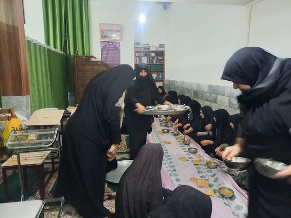 سوگواری شهادت هفتمین نور امامت در آشخانه