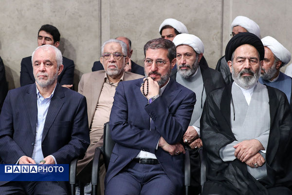 دیدار مسئولان و کارگزاران حج با رهبر انقلاب اسلامی