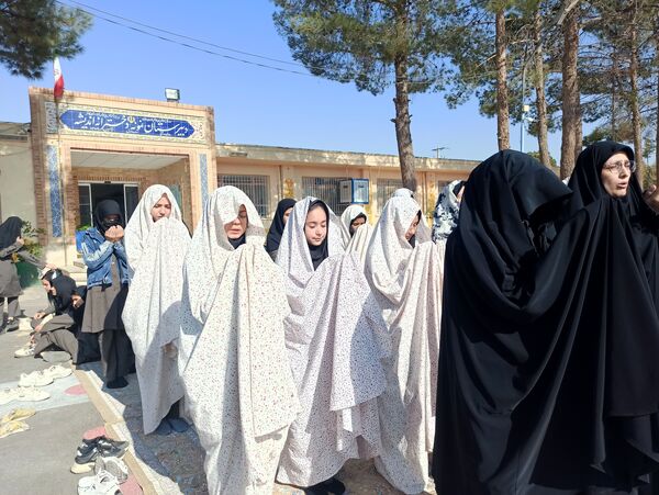 برگزاری نماز باران در شهرستان کاشمر
