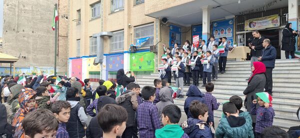 برپایی جشن طنین مقاومت در مدارس شهرستان قدس