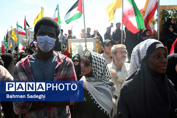 مراسم راهپیمایی روز جهانی قدس در تهران