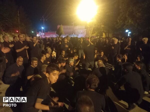 شام غریبان در فدافن نوای عزا در دل روستا