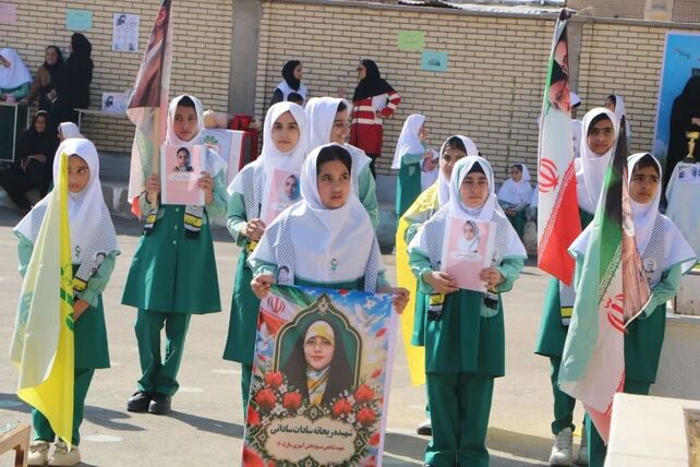 آیین بازگشایی مدارس در فهرج