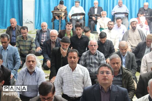 نماز جمعه عبادی سیاسی در مسجد جامع آشخانه