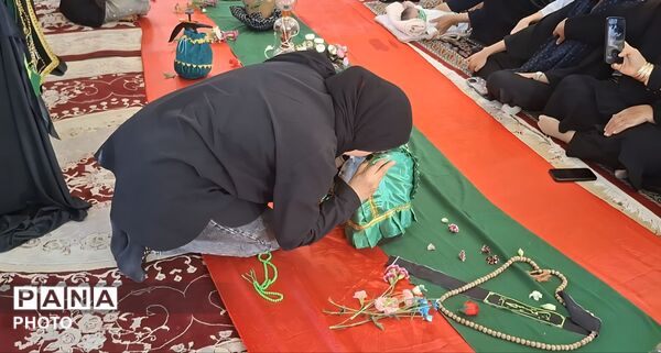 آیین شیرخوارگان حسینی در امام‌زاده احمد و محمود نظرآباد 
