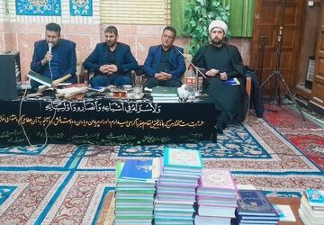 محفل انس با قرآن کریم در حسینیه شهر بار