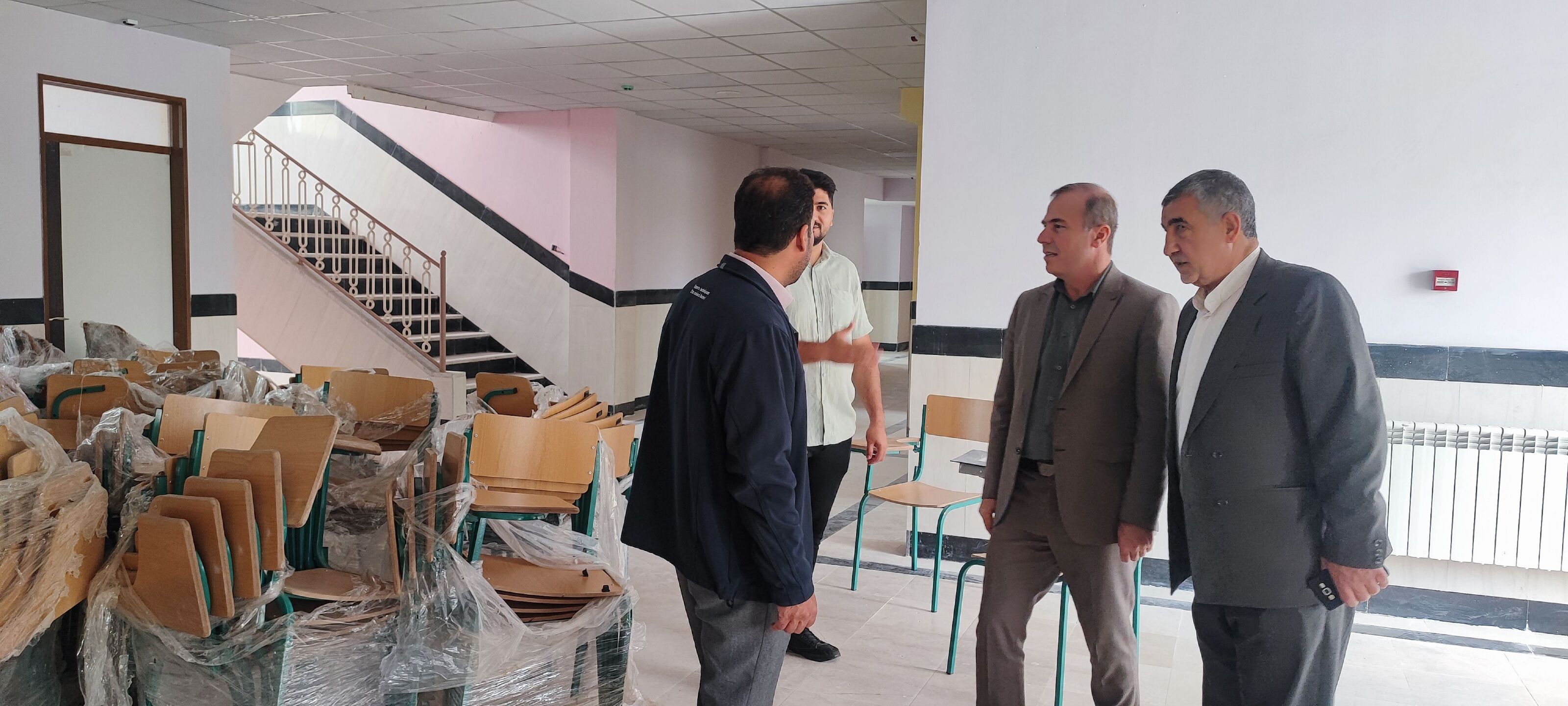  نشست جلسه شورای آموزش و پرورش در شهرستان مانه
