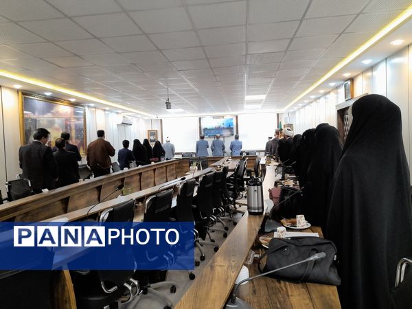 جلسه شورای مشورتی نماز مدیران مدارس ناحیه ۳