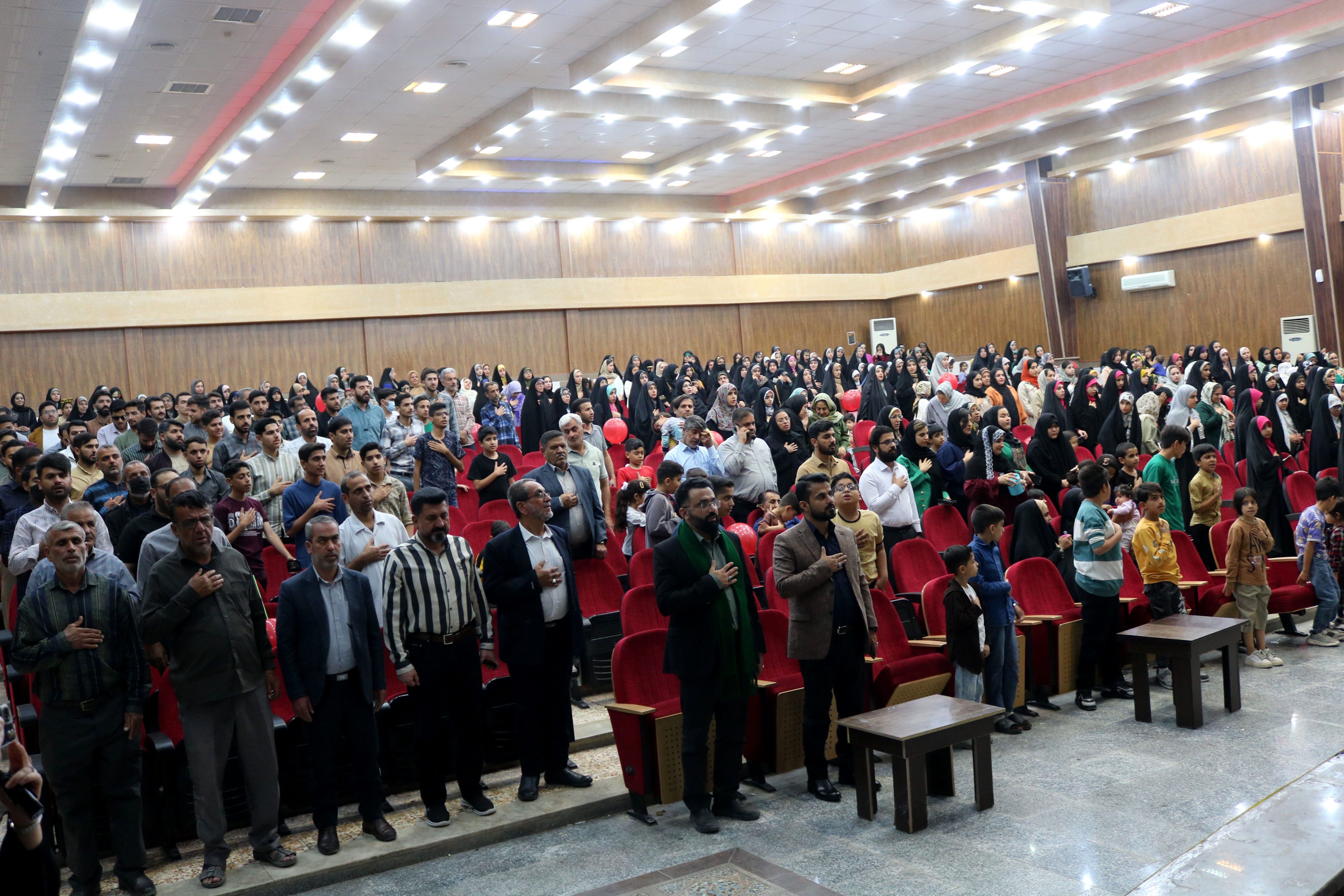 جشن میلاد امام حسن مجتبی(ع) در شهرستان لامرد