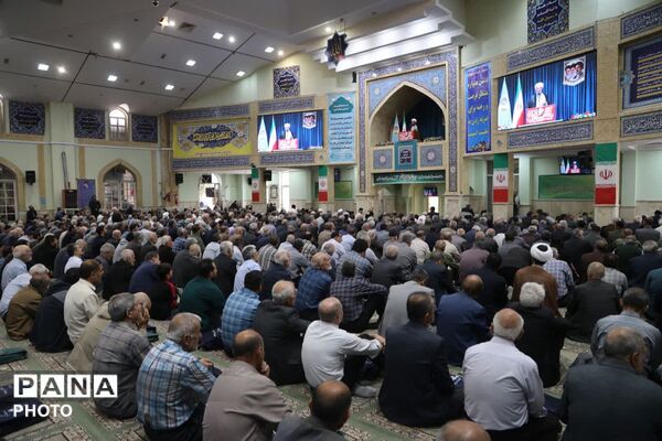 اقامه نماز جمعه همدان به امامت آیت‌الله شعبانی
