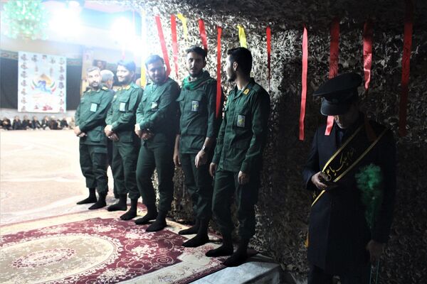 مراسمی به یاد شهدا در ایام رحلت حضرت معصومه(س)
