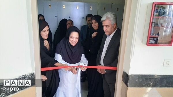 افتتاح کارگاه تیزاندازی و اتاق بهداشت هنرستان تربیت بدنی دکتر شهرستانی 