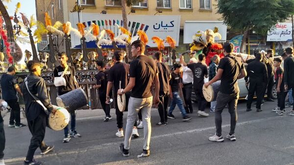 برگزاری آیین سوگواری کاروان عشق همزمان با شروع ماه صفر در شهرستان سبزوار