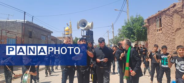 عزاداری ظهر عاشورا در روستای حسن آباد بلهر 