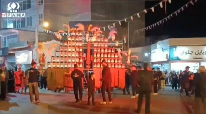 تجلی سوگ و حماسه در دهمین شب محرم