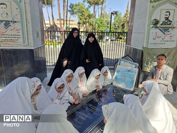 طنین اندازی سرود دختران میقات در مقتل شهید آرمان علی وردی