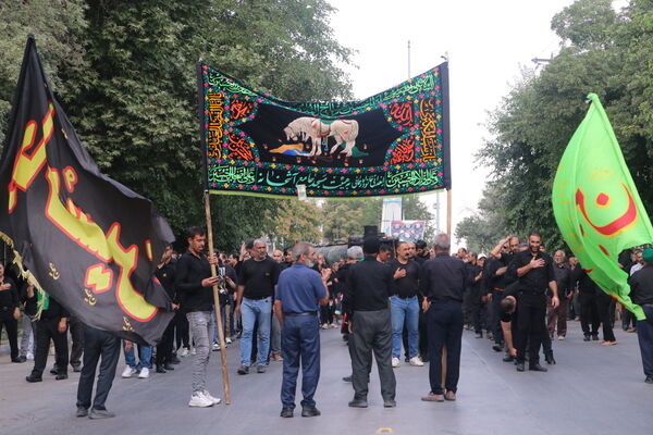 جلوه‌هایی از عاشورای حسینی در شهر آشخانه