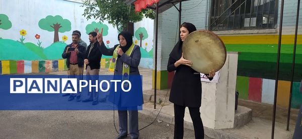 کارناوال شادی در دبستان دوره اول شهید فهمیده آشخانه